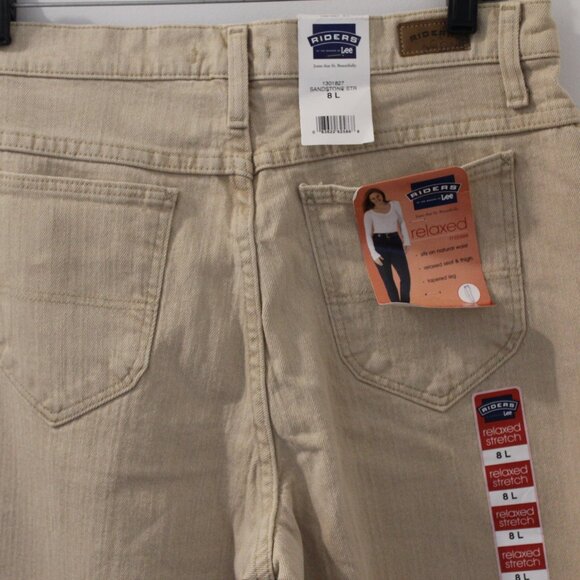 Lee Riders relaxed stretch jeans size 8 - Picture 1 of 7